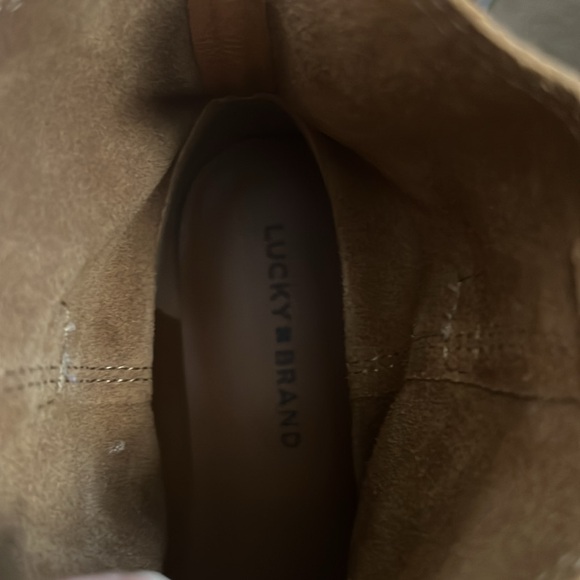 Lucky Brand Rhetty slouch pull on boots.  Worn once. - Picture 3 of 3